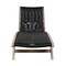 Armen Living Chateau Outdoor Patio Adjustable Chaise Lounge Chair in Eucalyptus Wood and Charcoal Rope 840254336049 - alternate 2